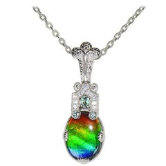 Weinman Beatrice Sterling Silver Alexandrite A Grade Pendant