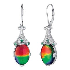 Weinman Sterling Silver Alexandrite A Grade Earrings