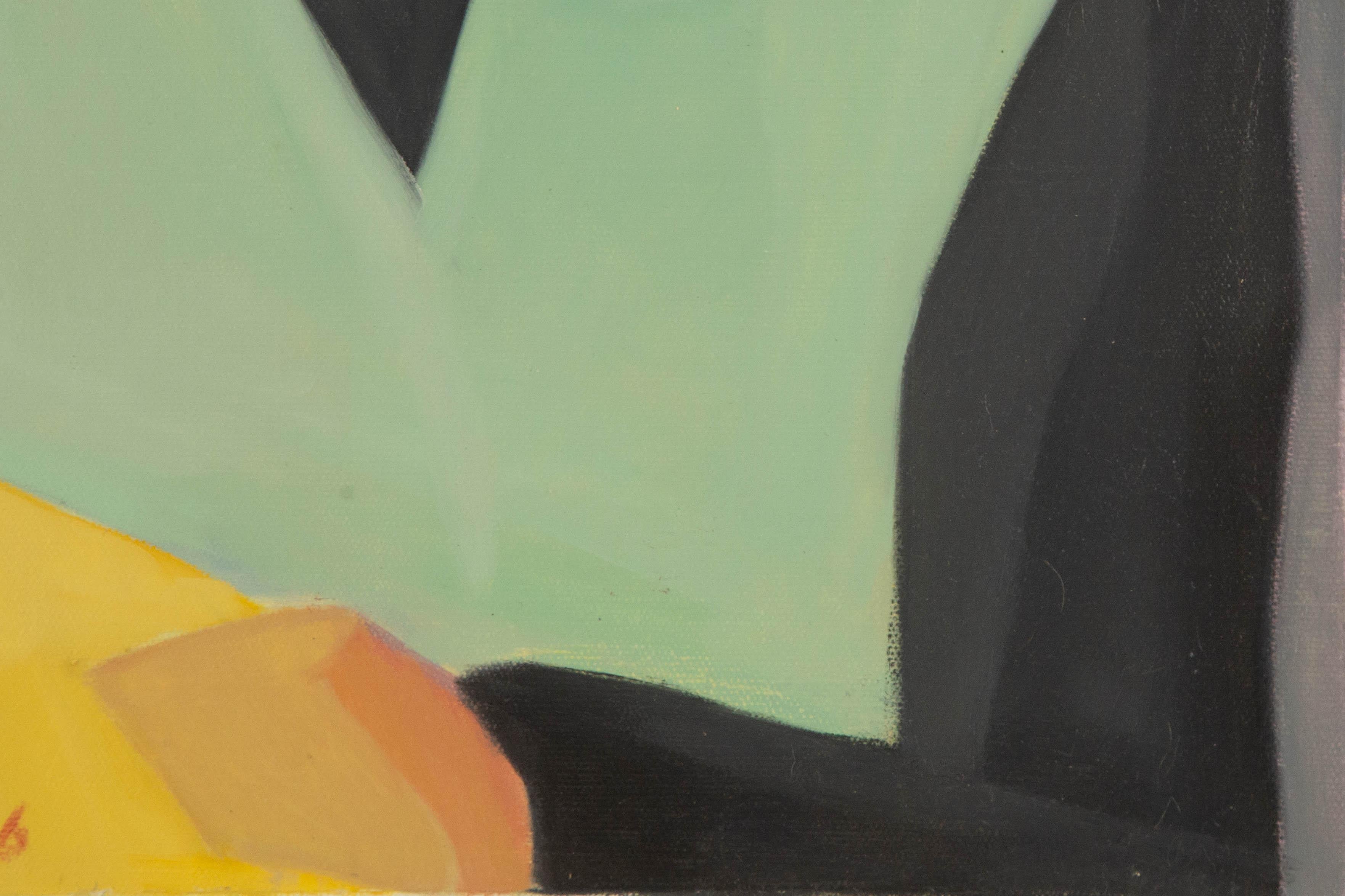 Weiqun Shi Still Life Original Oil On Canvas 