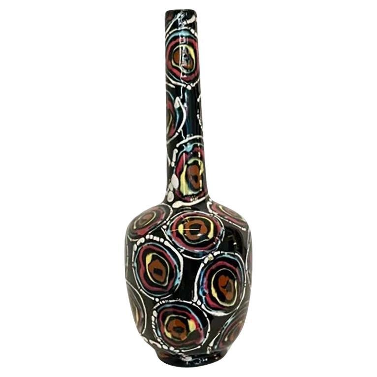 Weiss. Vase moderne brésilien en céramique, c. 1950 / 27 x 11 x 11 cm