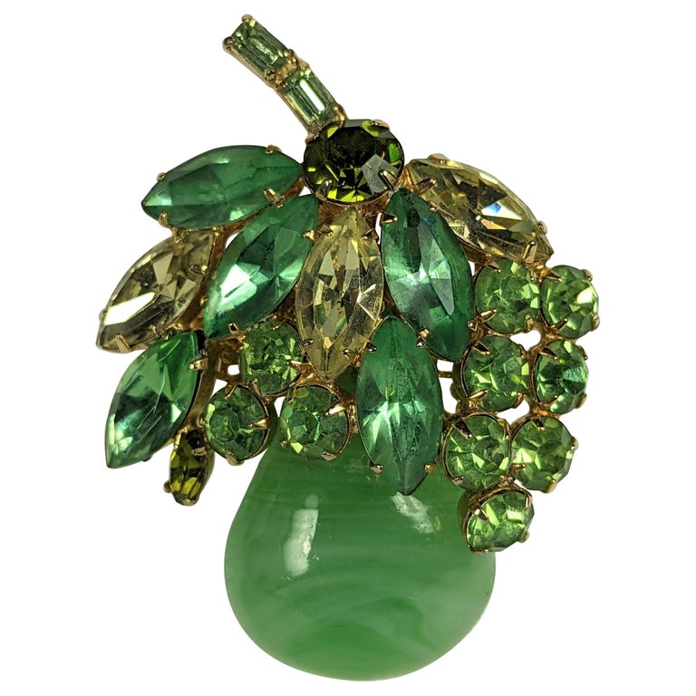 Broche vntage en forme de bouquet de coqullages et de fleurs - Etsy