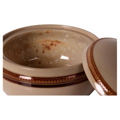 WEKARA art deco 20s 30s salt glaze jewelry can confectionery box South. Germany