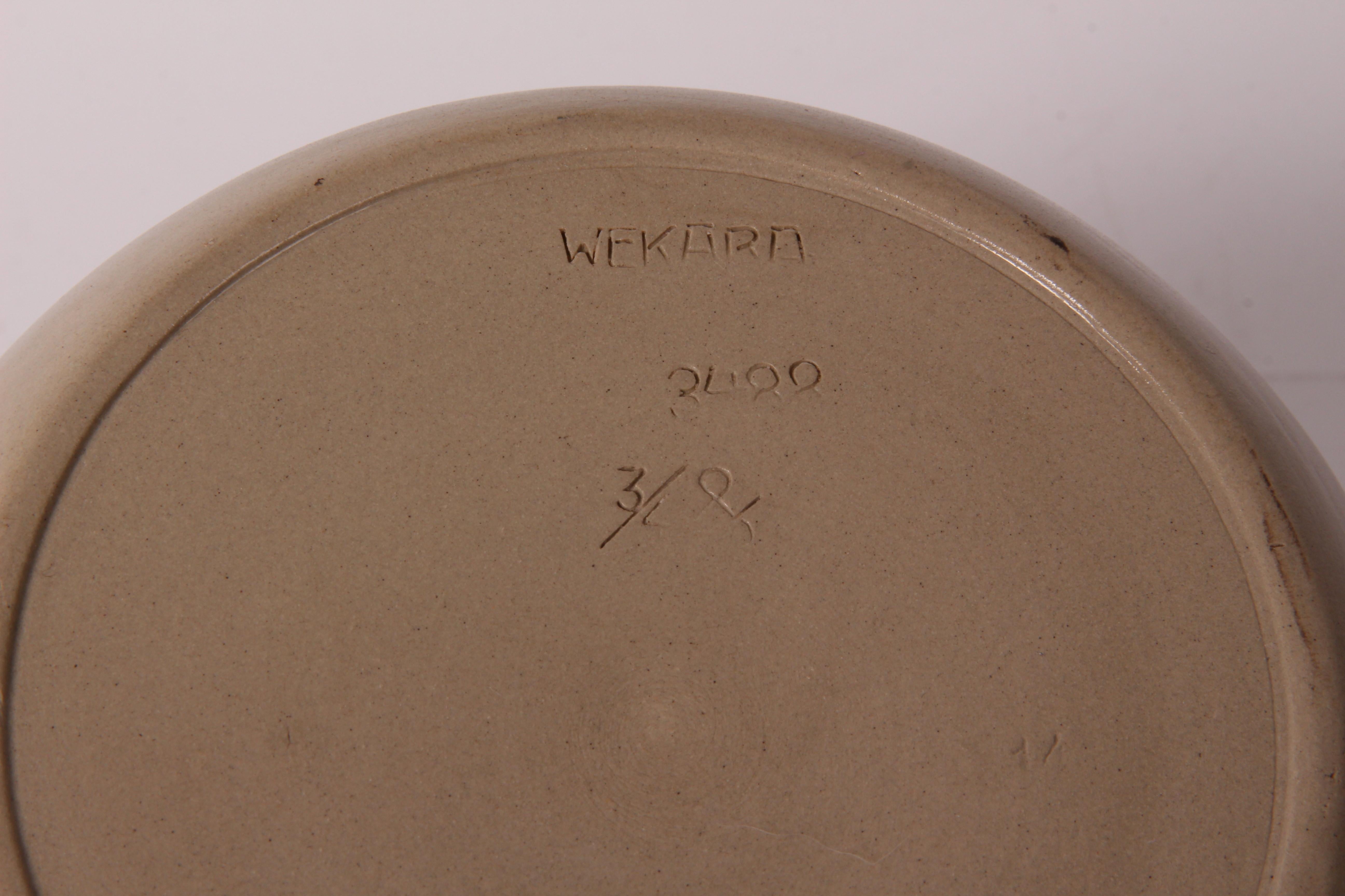 WEKARA art deco 20s 30s salt glaze jewelry can confectionery box South. Germany For Sale 2