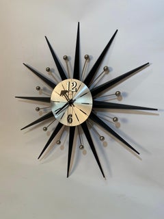 Horloge murale Welby Sunburst