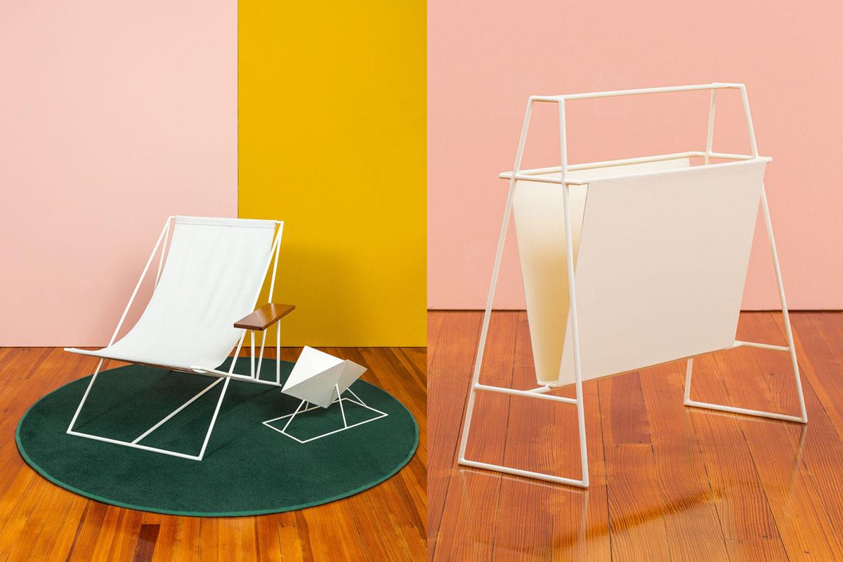 Post-Modern Welcome Hybrid Chair by Sofia Alvarado For Sale