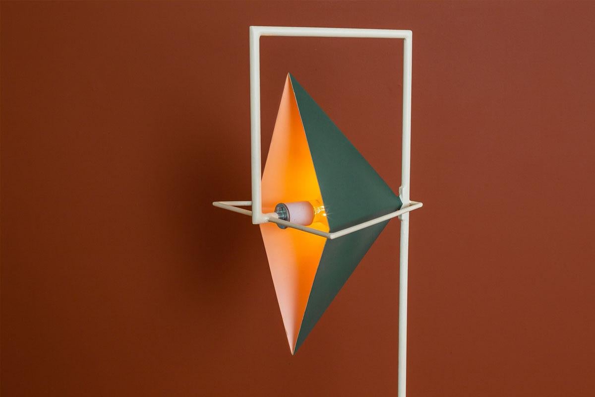 Post-Modern Welcome Lamp by Sofia Alvarado For Sale