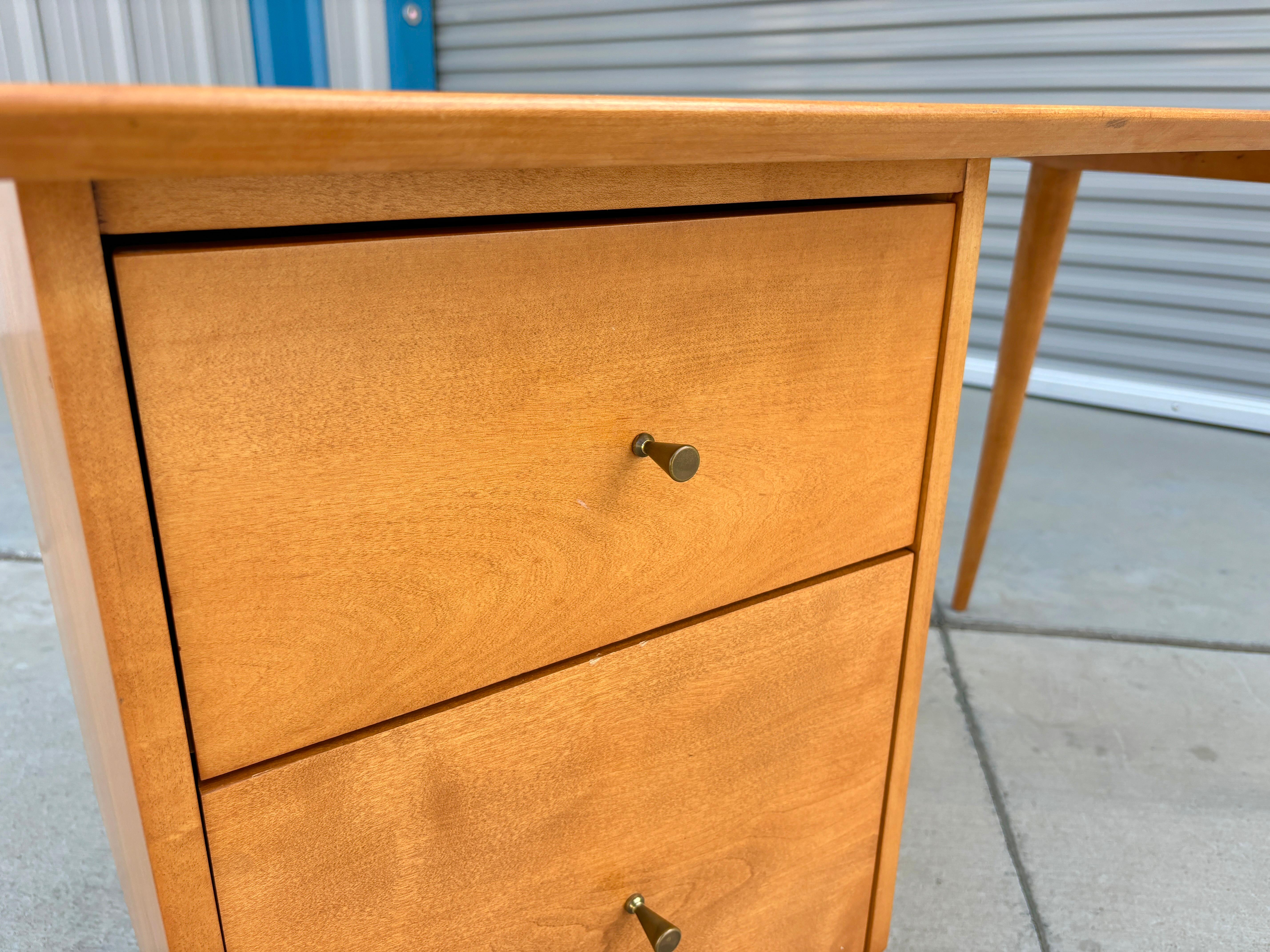 Welcome to Mid-Century NoHo Mid Century Maple Desk by Paul McCobb for Winchendon For Sale 5