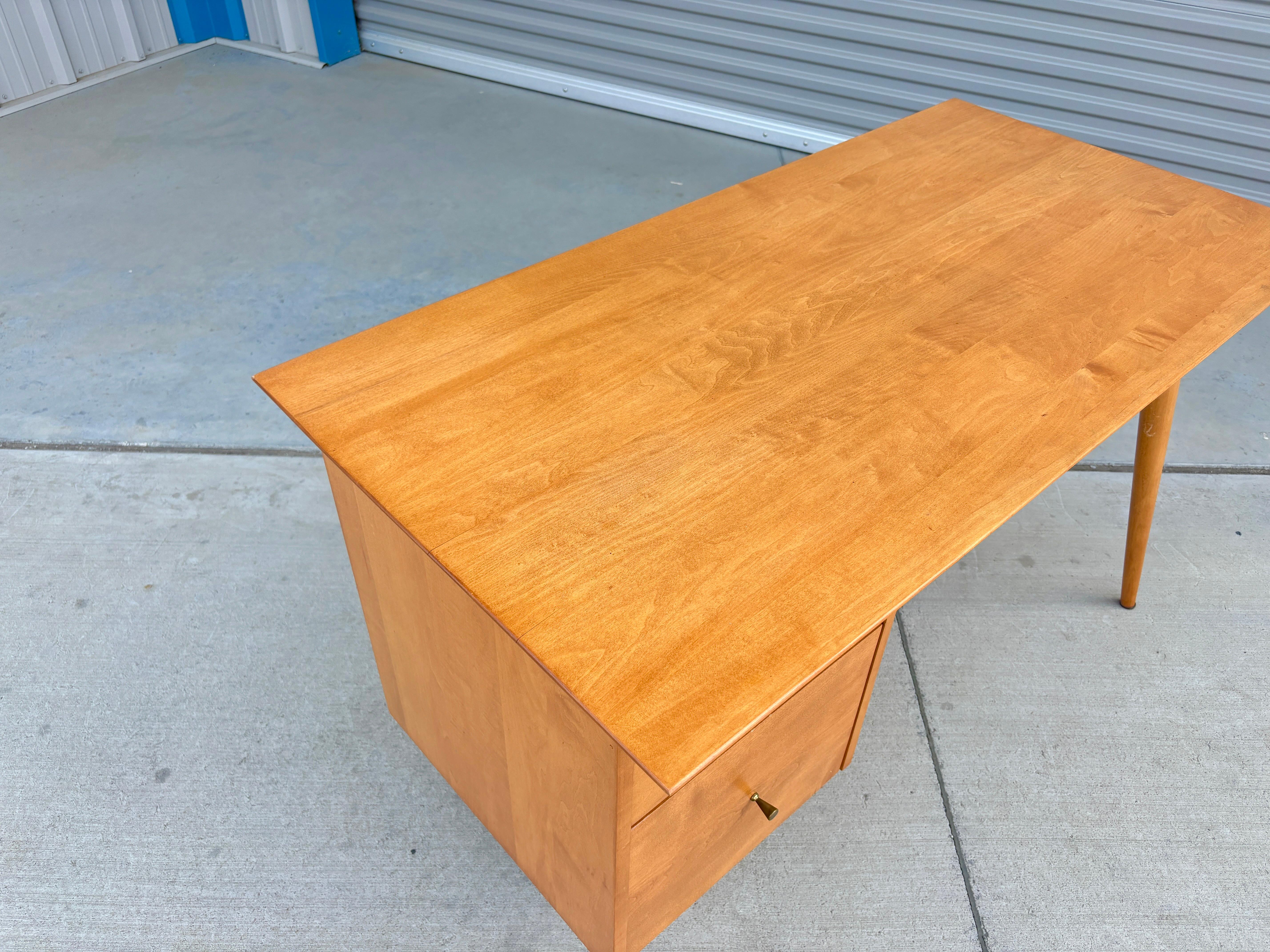 Welcome to Mid-Century NoHo Mid Century Maple Desk by Paul McCobb for Winchendon For Sale 6