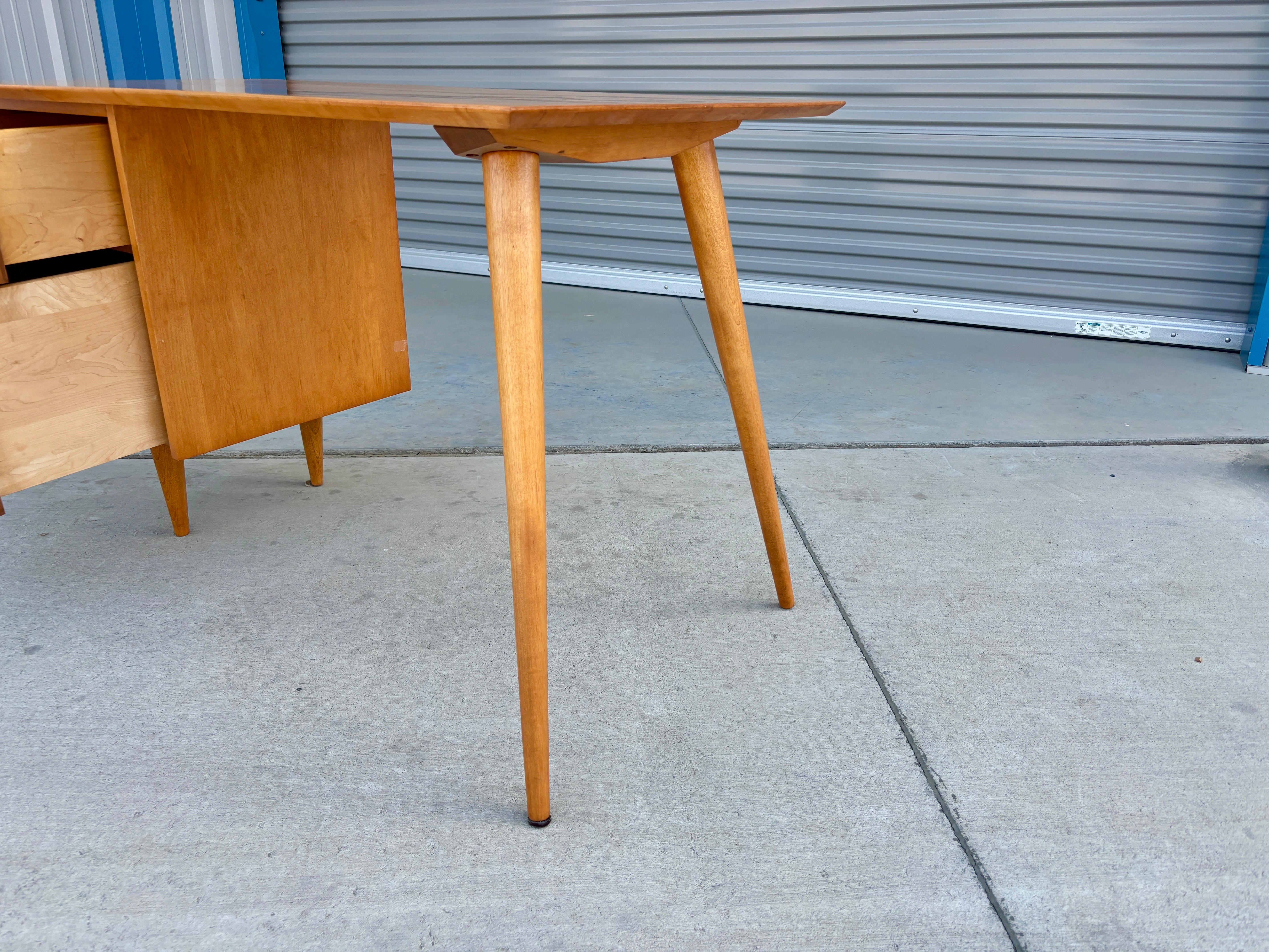 Welcome to Mid-Century NoHo Mid Century Maple Desk by Paul McCobb for Winchendon For Sale 3