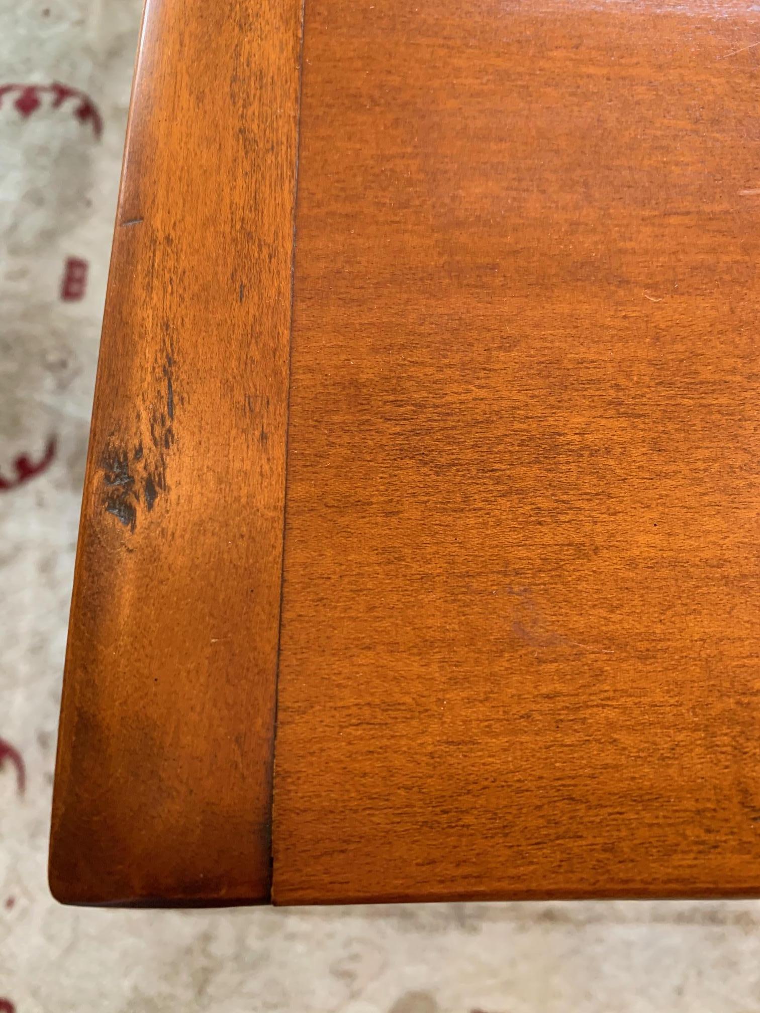 Welcoming Artisan Handmade Country Farm Table In Good Condition In Hopewell, NJ