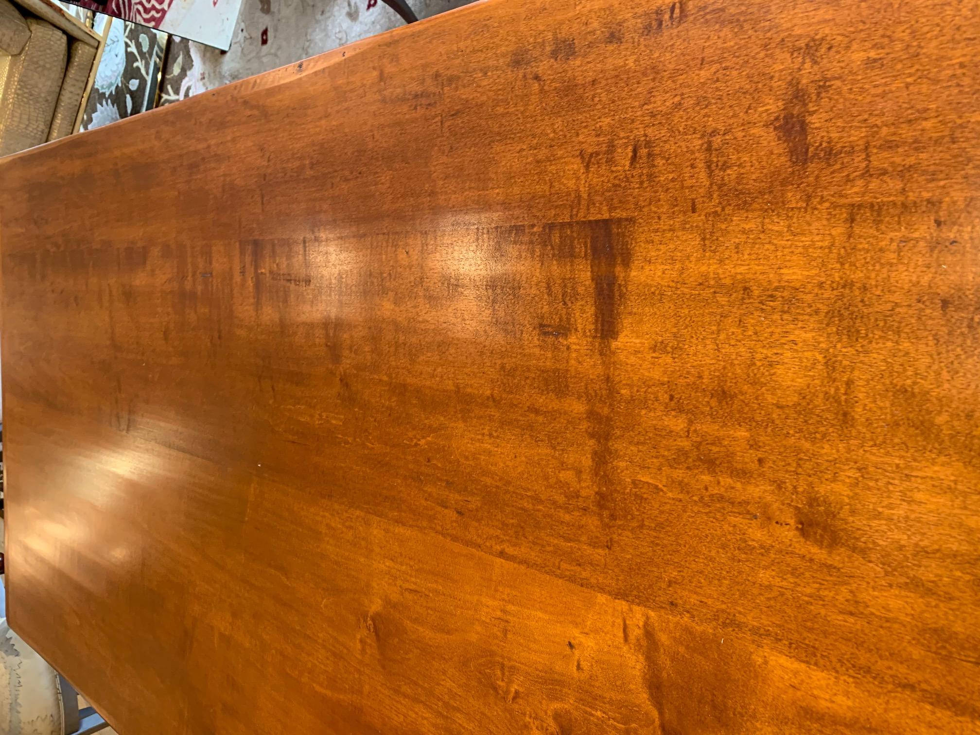 Maple Welcoming Artisan Handmade Country Farm Table