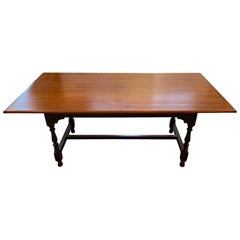 Used Welcoming Artisan Handmade Country Farm Table