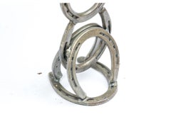 Welded And Cut Steel Display Case In Western Style #3