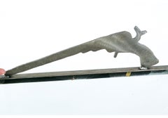 Welded And Cut Steel Display Case In Western Style #2