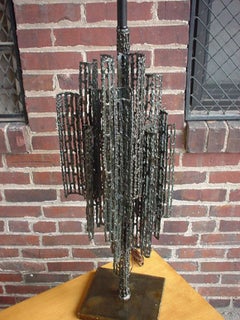 Welded Steel Lamp by Marcello Fantoni for Raymor