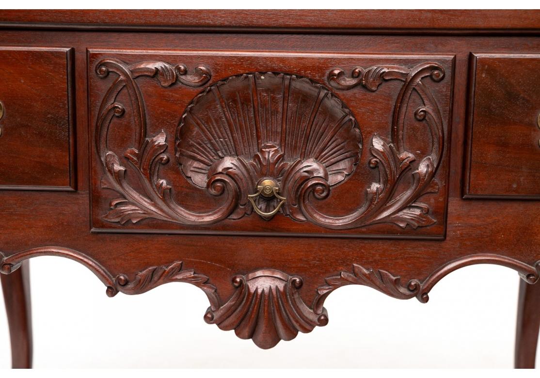 Well Carved Chippendale Style Low Boy For Sale 1