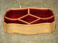 Well Carved French Oak Coffret Jewel Box, Circa 1890