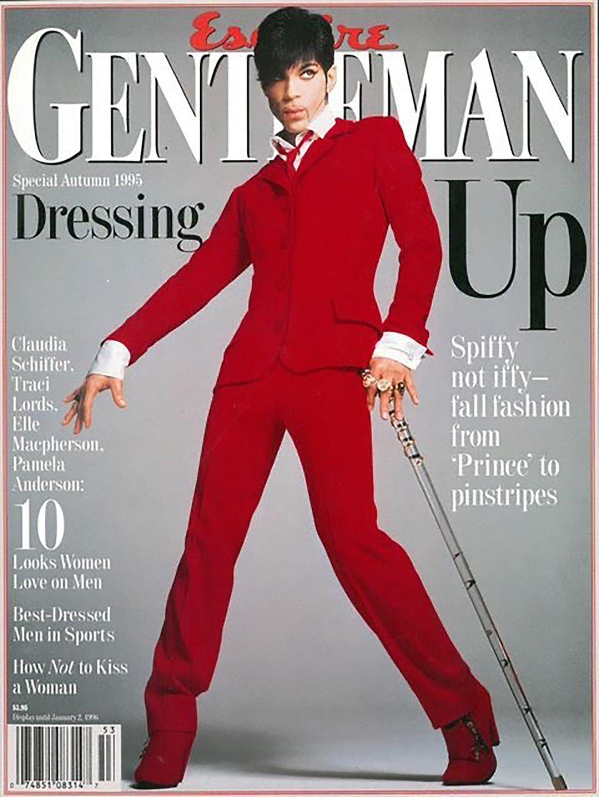 L'abito ben documentato di Gianni Versace Couture Autunno 1995 indossato da Prince In condizioni buone in vendita a Baar, CH