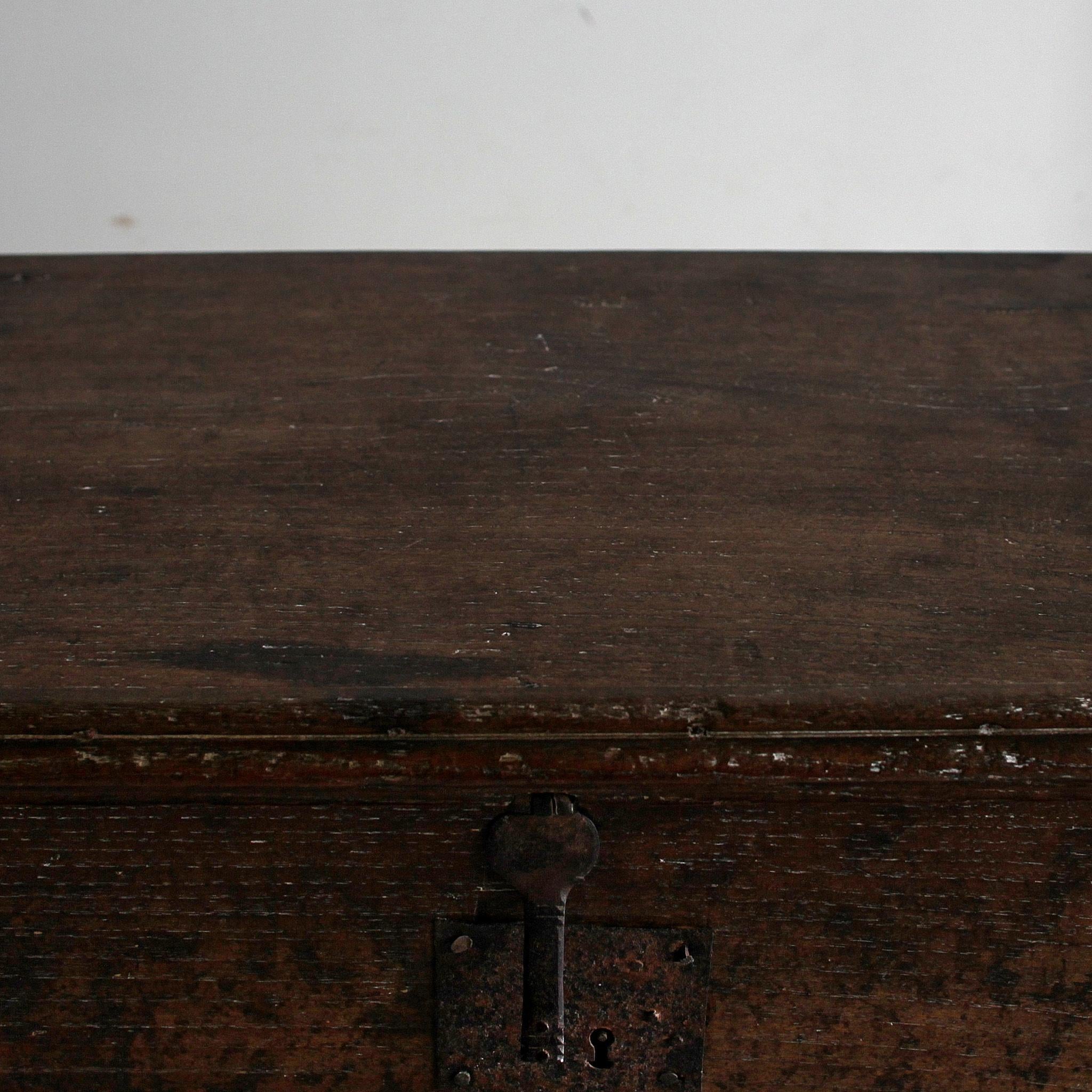 Well Proportioned Early 19Th C. Portuguese Coffer For Sale 5
