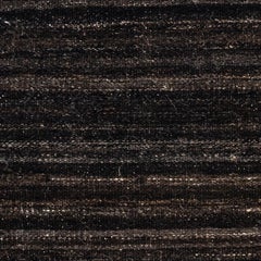 Cojín de suelo «Wellbeing» grande y negro de estilo kilim, diseñado por Ilse Crawford para Nanimarquina