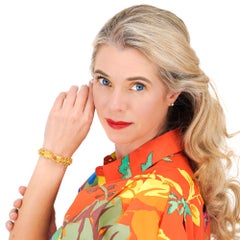 Wellendorf para Mikimoto Pulsera de oro