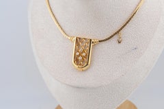 Wellendorf Lyra 18k Gold Collier, 31 g, mit Zertifikat