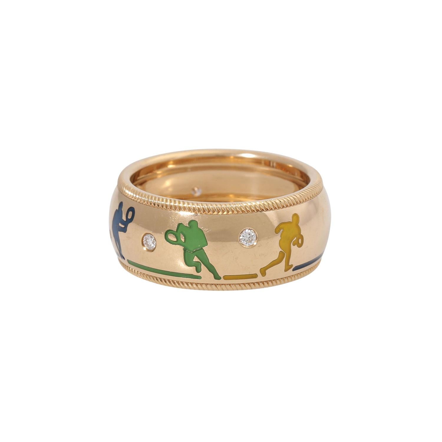 Wellendorf Ring Tennis Player For Sale at 1stDibs wellendorff