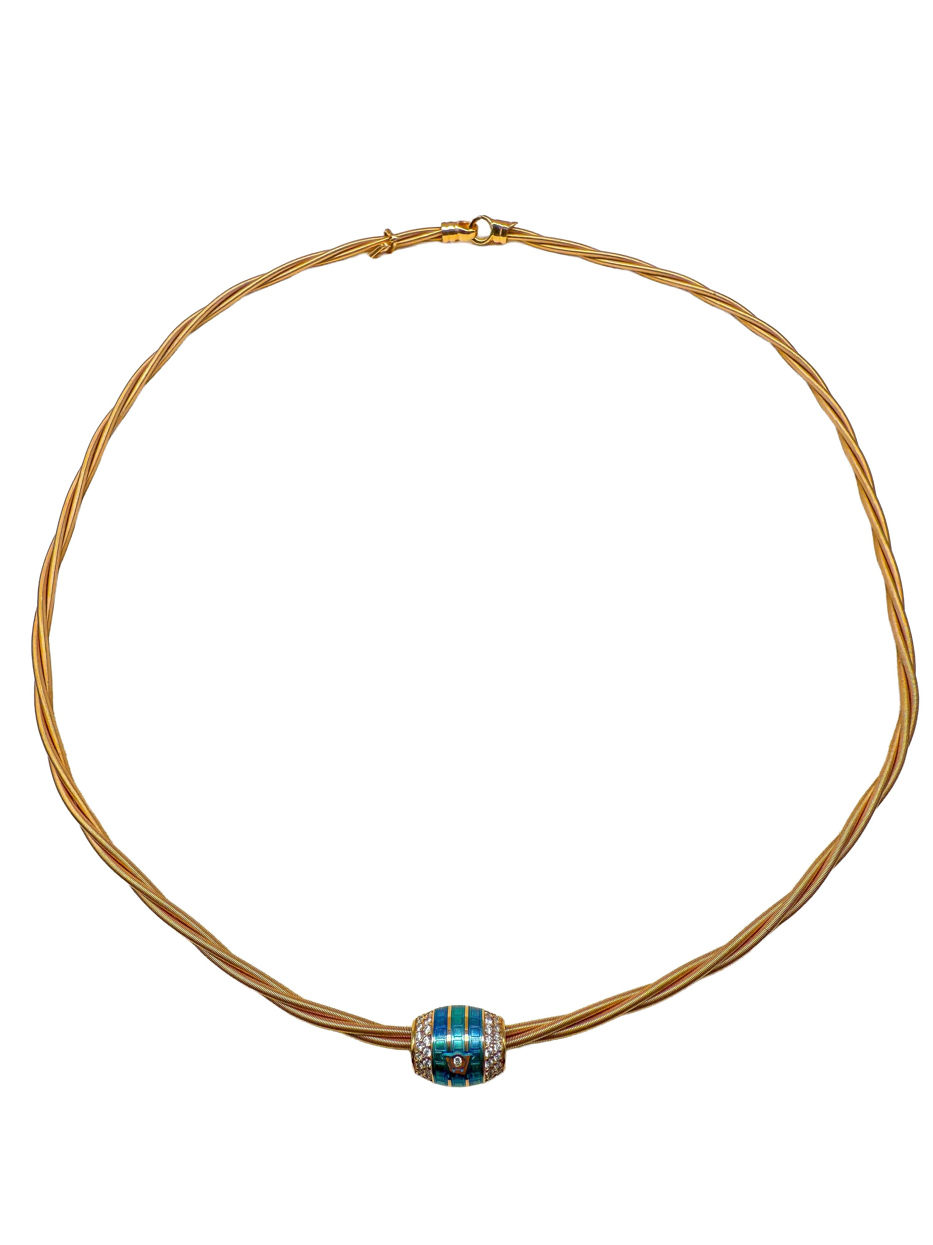 Wellendorff 18k Gelbgold Anhänger und Medaille im Angebot 5