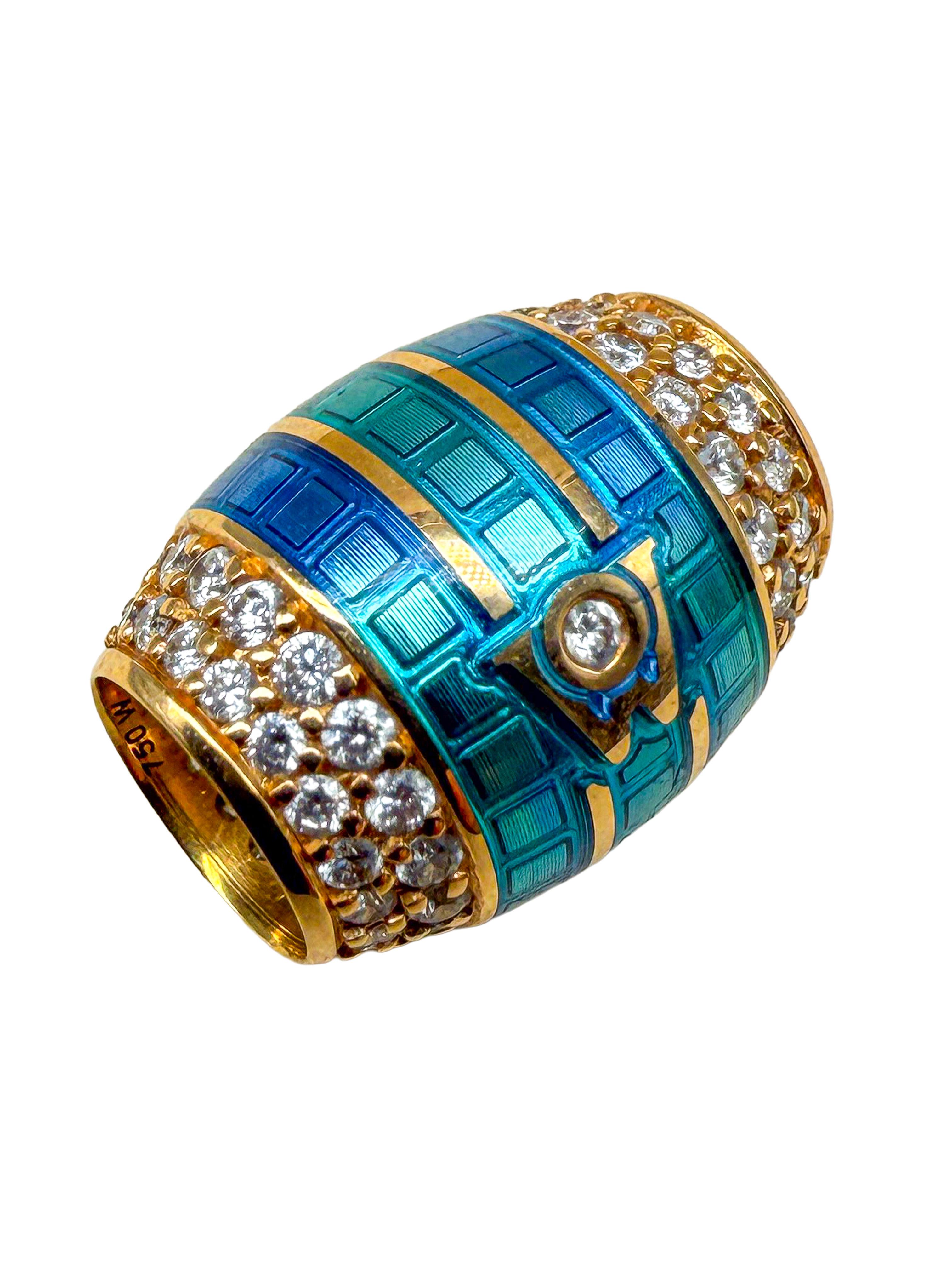 Wellendorff 18k Gelbgold Anhänger und Medaille im Zustand „Hervorragend“ im Angebot in Berlin, DE