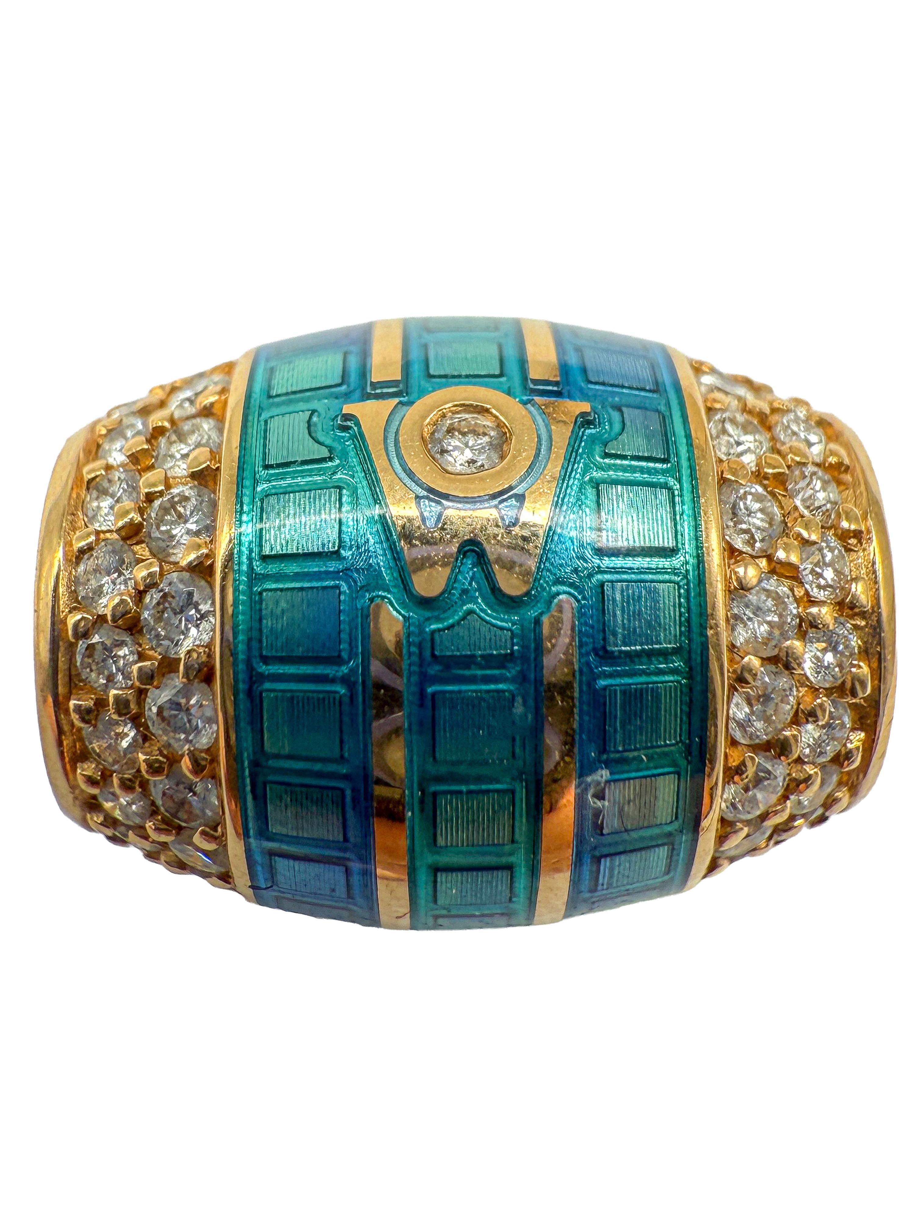 Wellendorff 18k Gelbgold Anhänger und Medaille für Damen oder Herren im Angebot