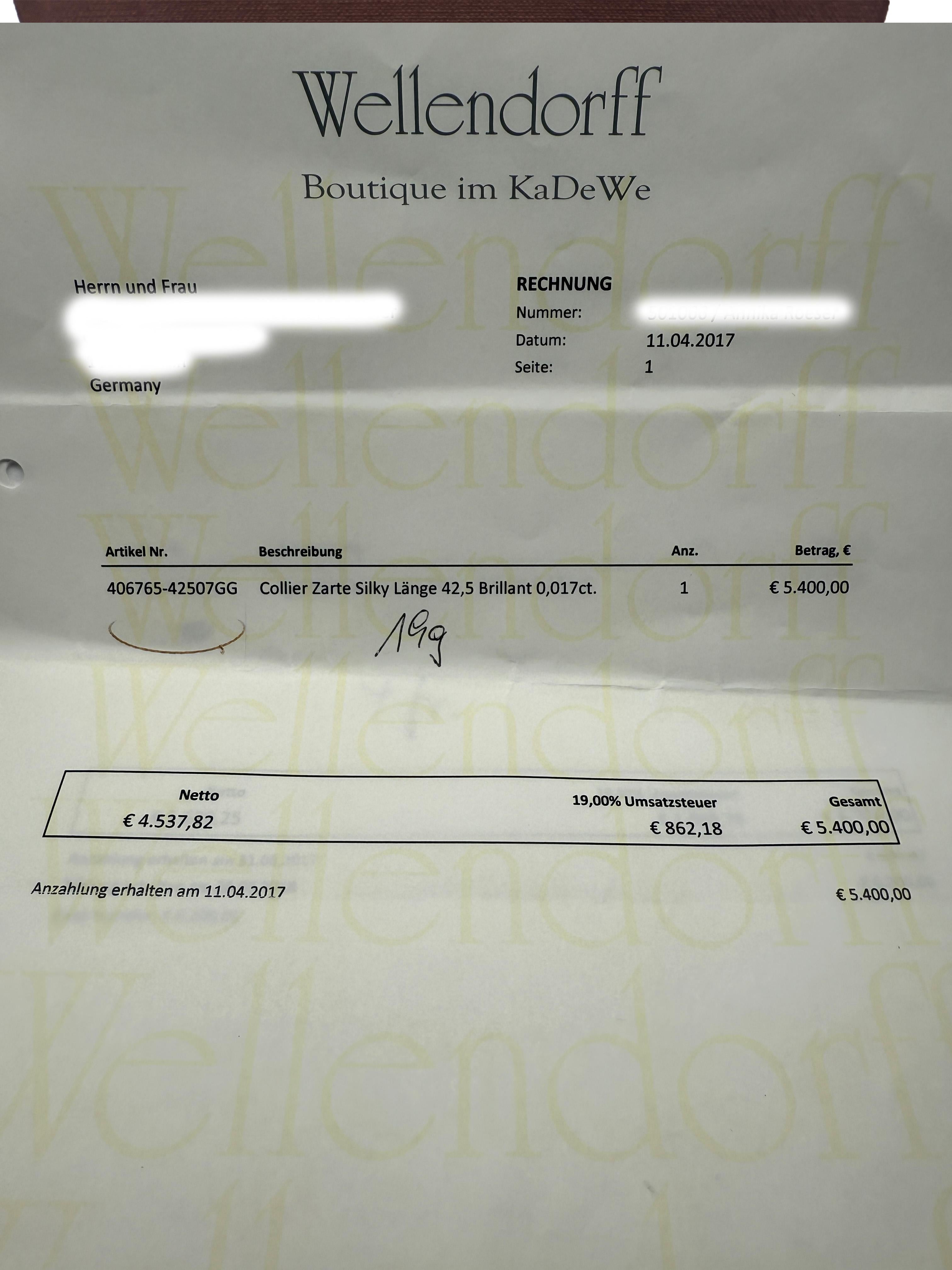 Wellendorff 18k Gelbgold Anhänger und Medaille im Angebot 3