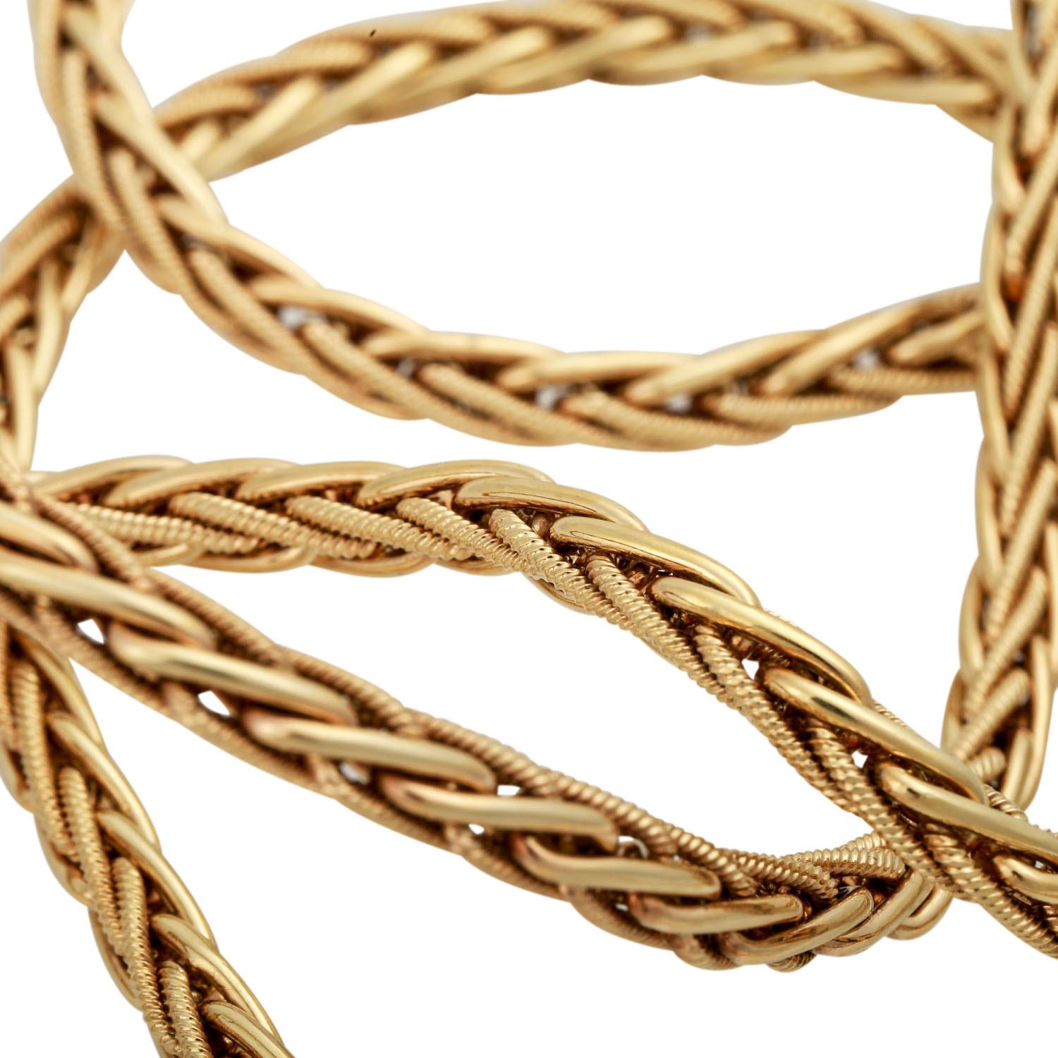 Wellendorff-Kette (Brillantschliff) im Angebot