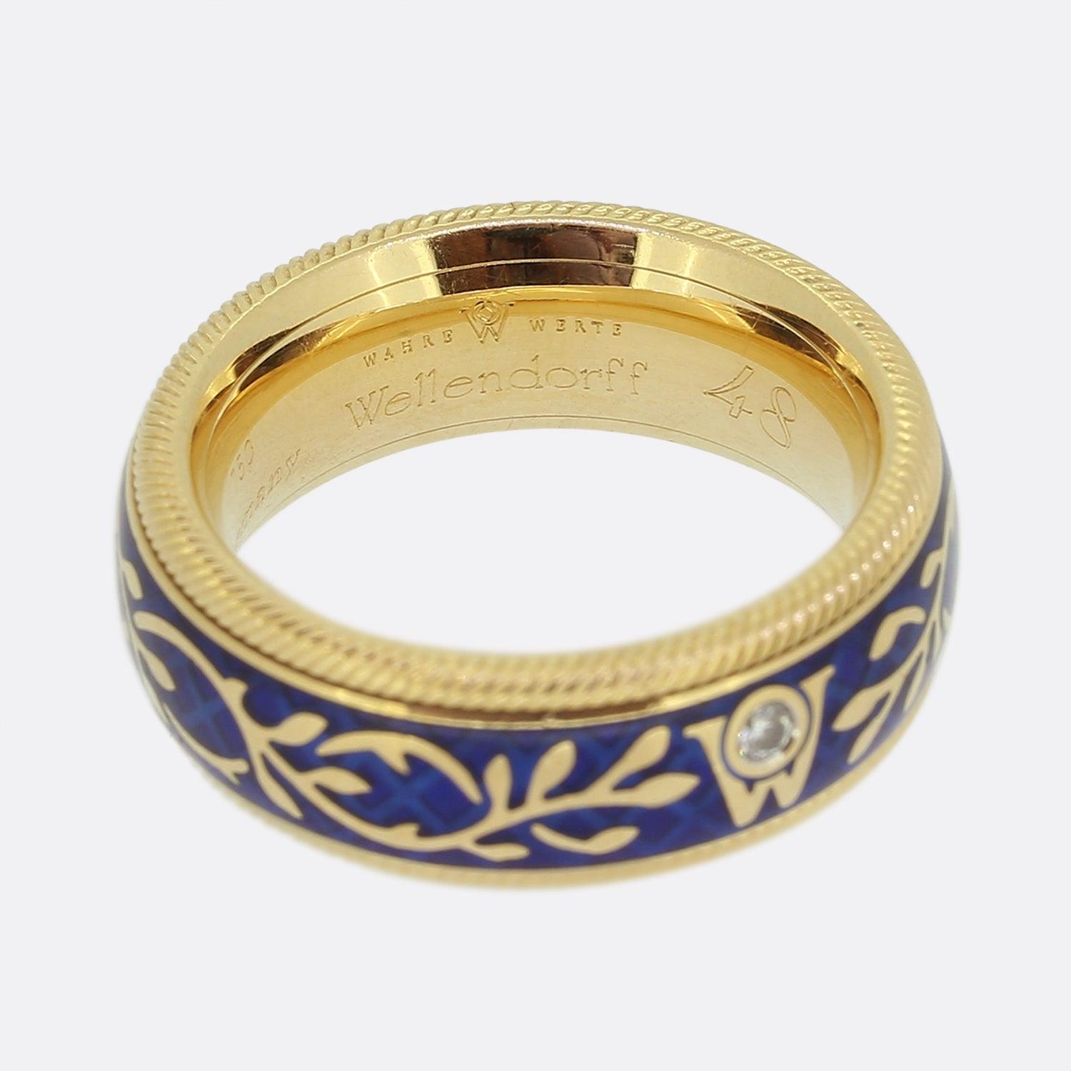 Wellendorff Forget-Me-Not Diamond Ring Size I (48) For Sale 1