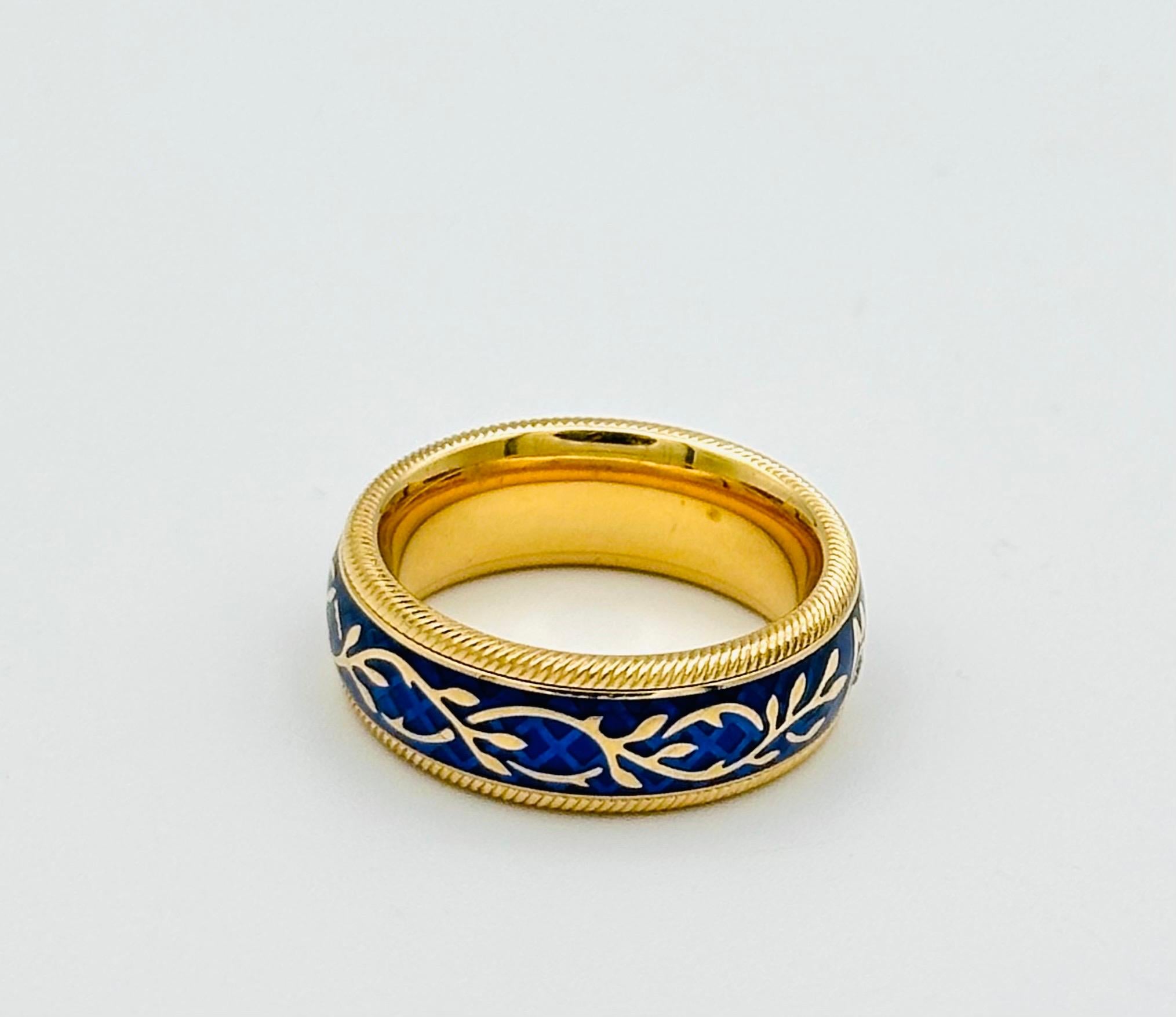 Wellendorff Forget Me Not Ring Size 53.5 en vente 10