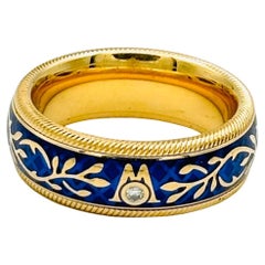 Wellendorff Forget Me Not Ring Size 53.5