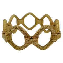 18k Gold Bracelet Rhombus Link