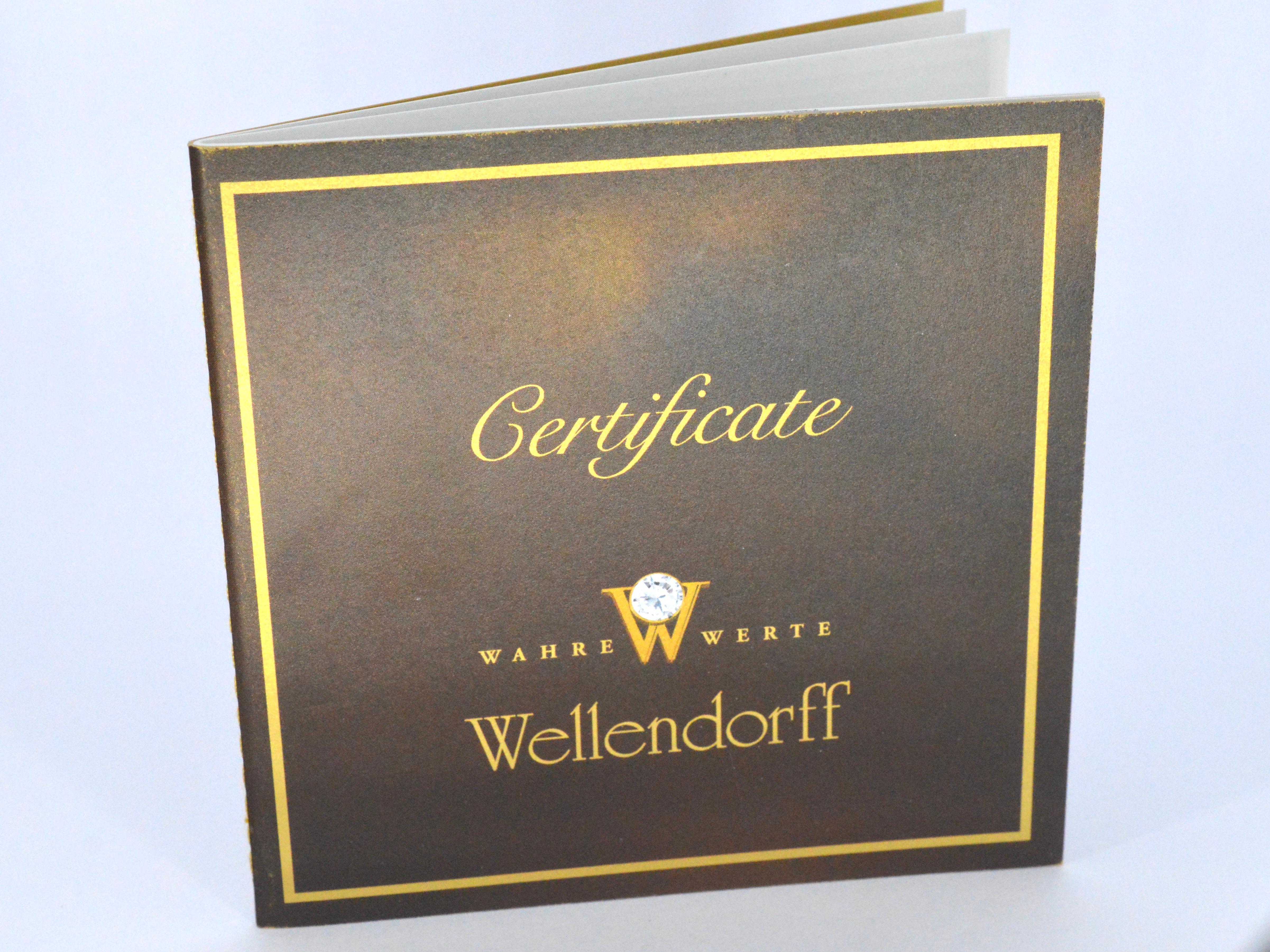 Wellendorff, Golden Ring Entirely Set with Diamonds 2