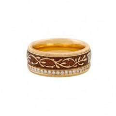 Wellendorff Ring 'Caramel'