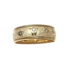 Wellendorff, bague pour femme en soie à fleurs transparentes 66891