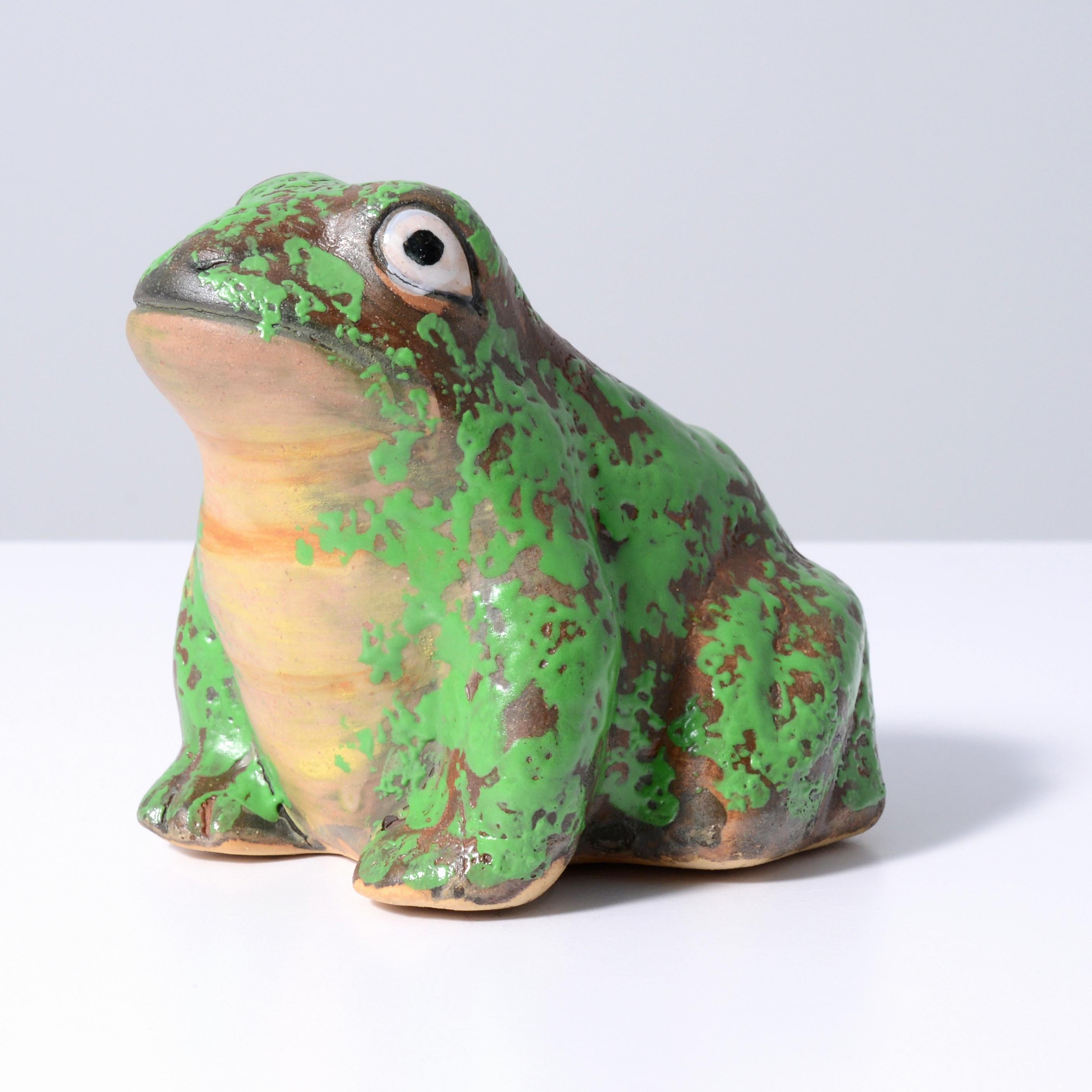Artista/Designer; Produttore: Rudolph Lorber (1873-1952); Weller Pottery Co.
Contrassegno(i); firmato, 12
Materiali: ceramica
Dimensioni (H, L, P): 4 