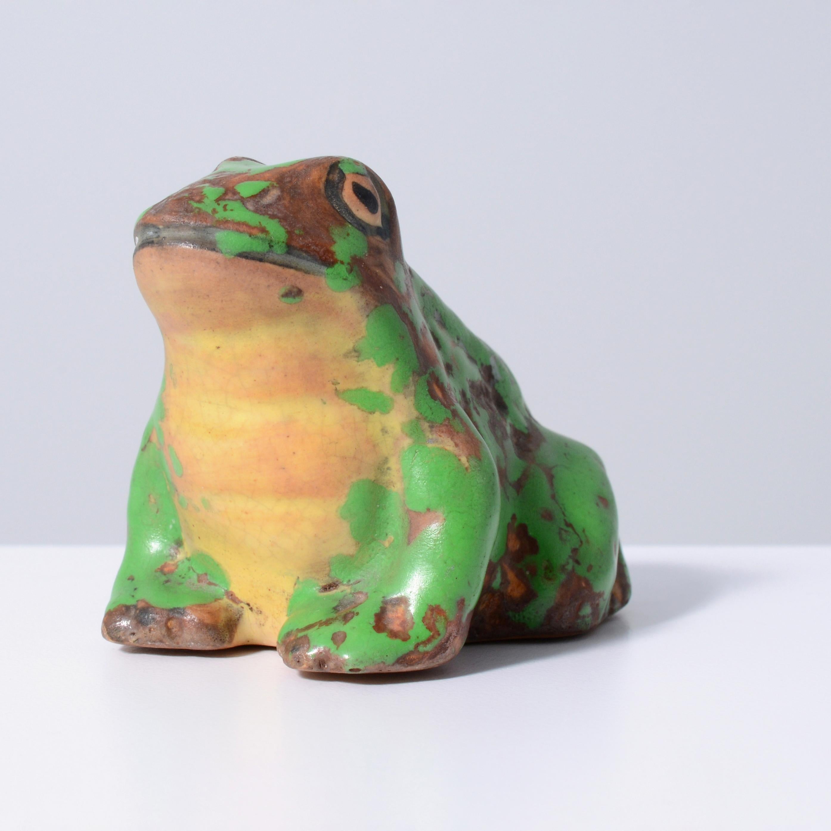 Weller COPPERTONE Ranas, Rudolph Lorber Design Cerámico en venta