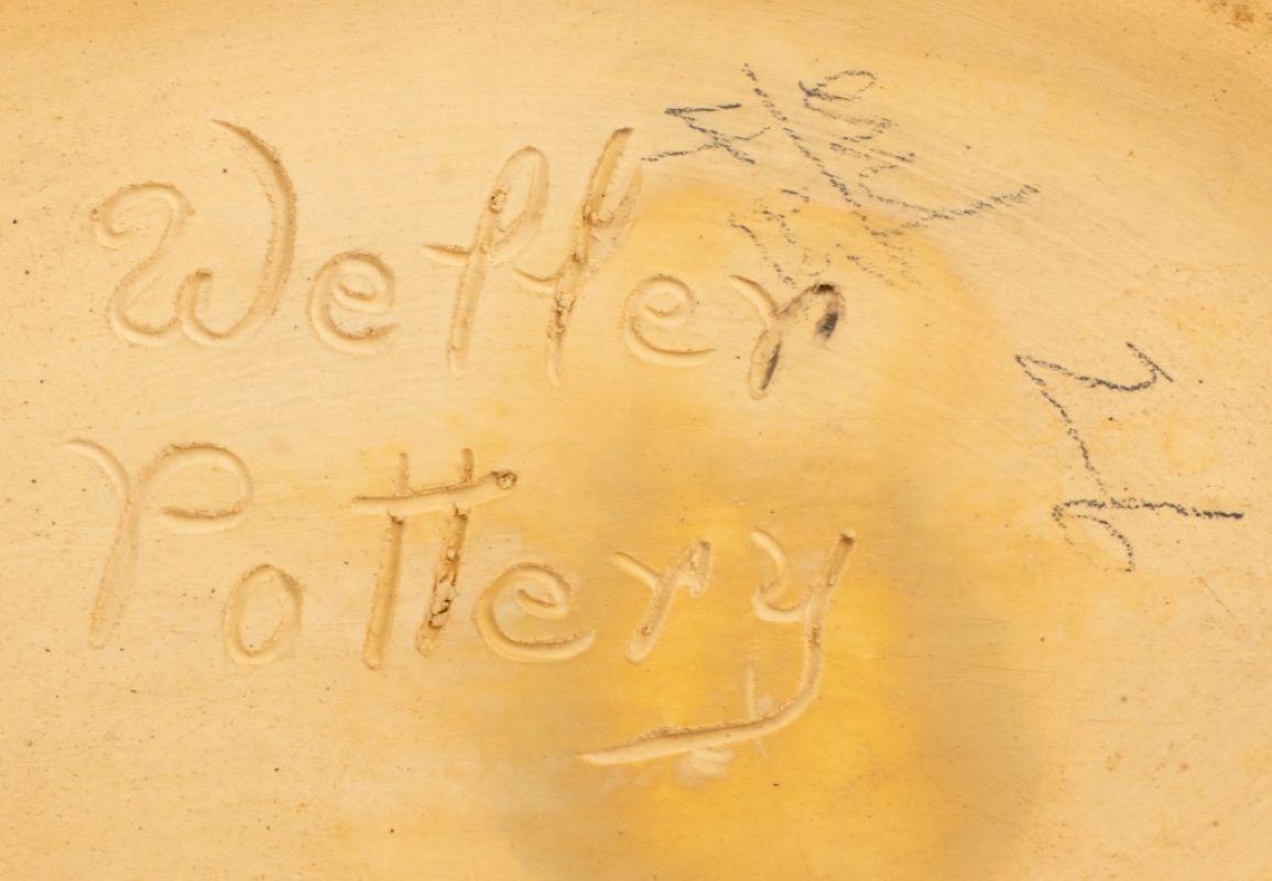 Weller Pottery Elberta Garniture Set, 3 Pcs 3