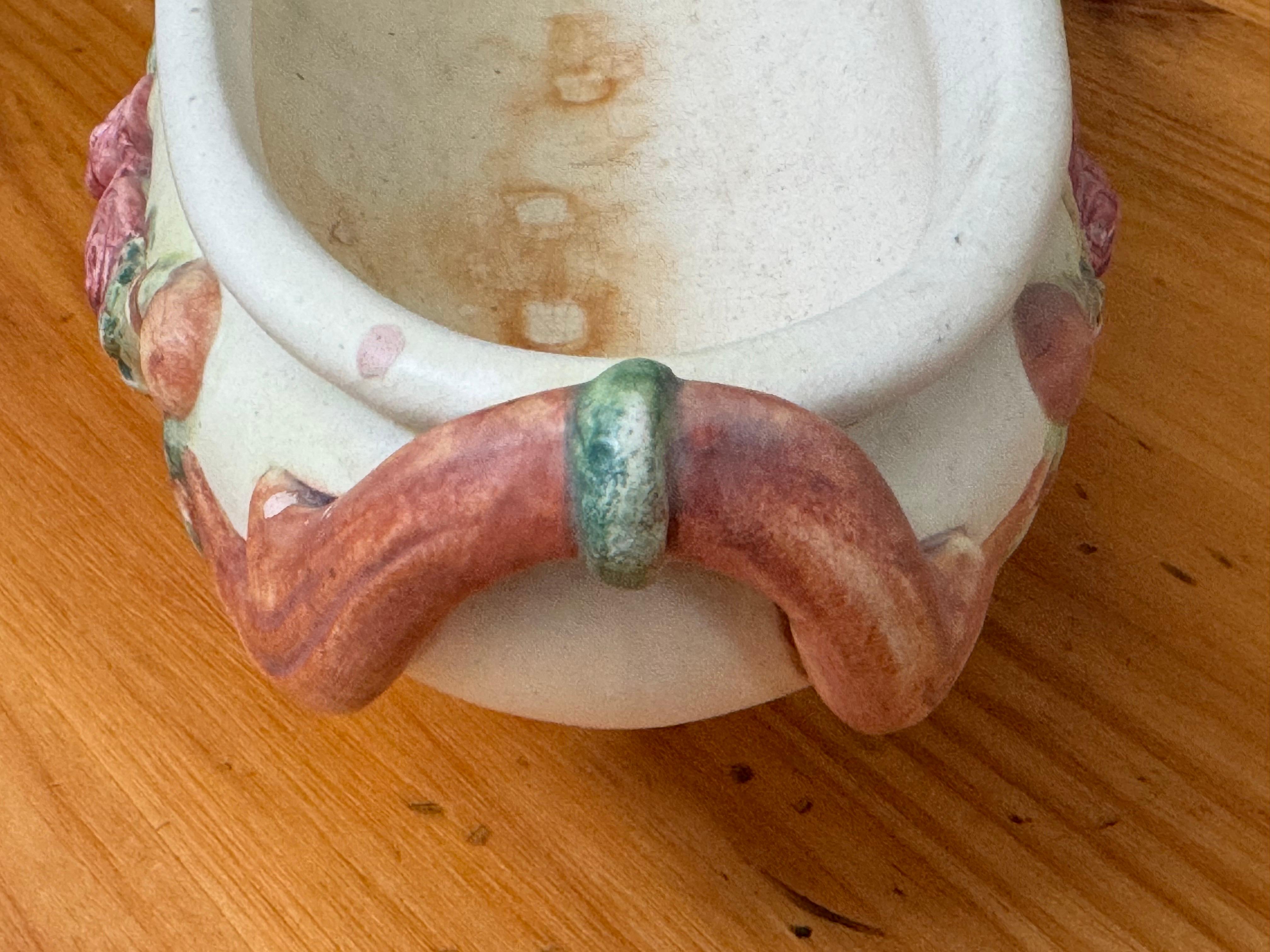 Jardinière ou compote Roma de Weller Pottery en vente 3