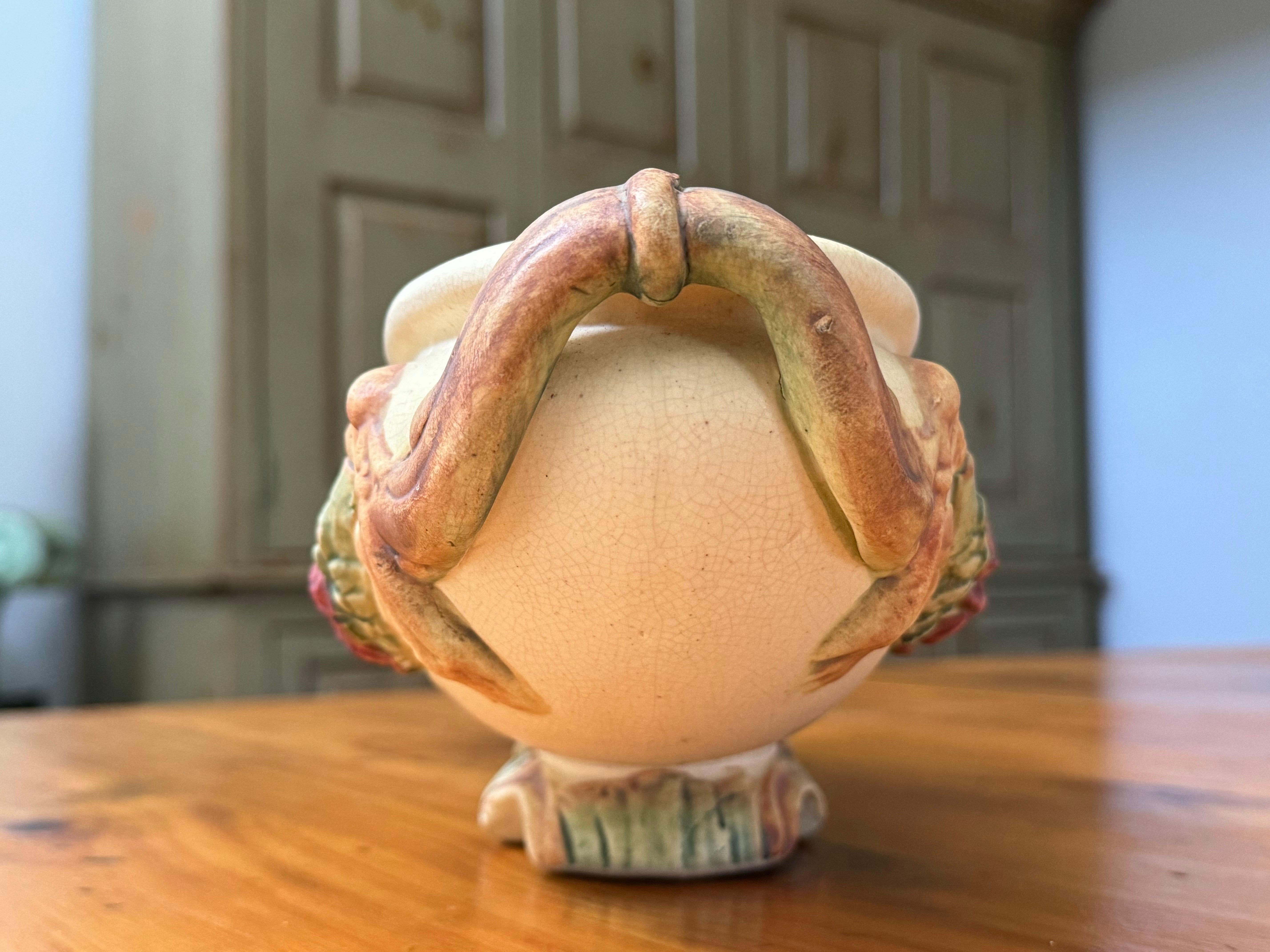 Jardinière ou compote Roma de Weller Pottery en vente 5