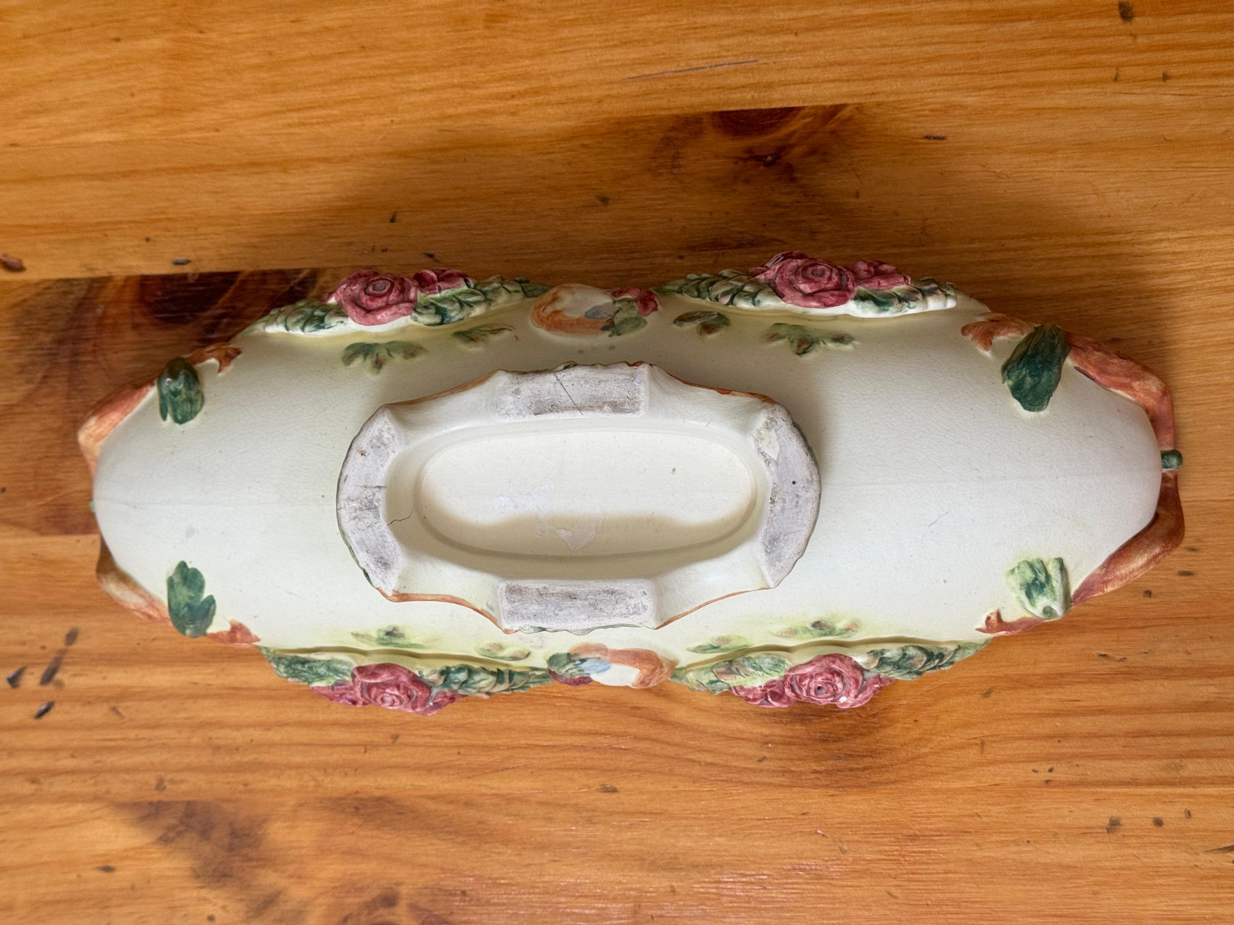 Jardinière ou compote Roma de Weller Pottery en vente 6