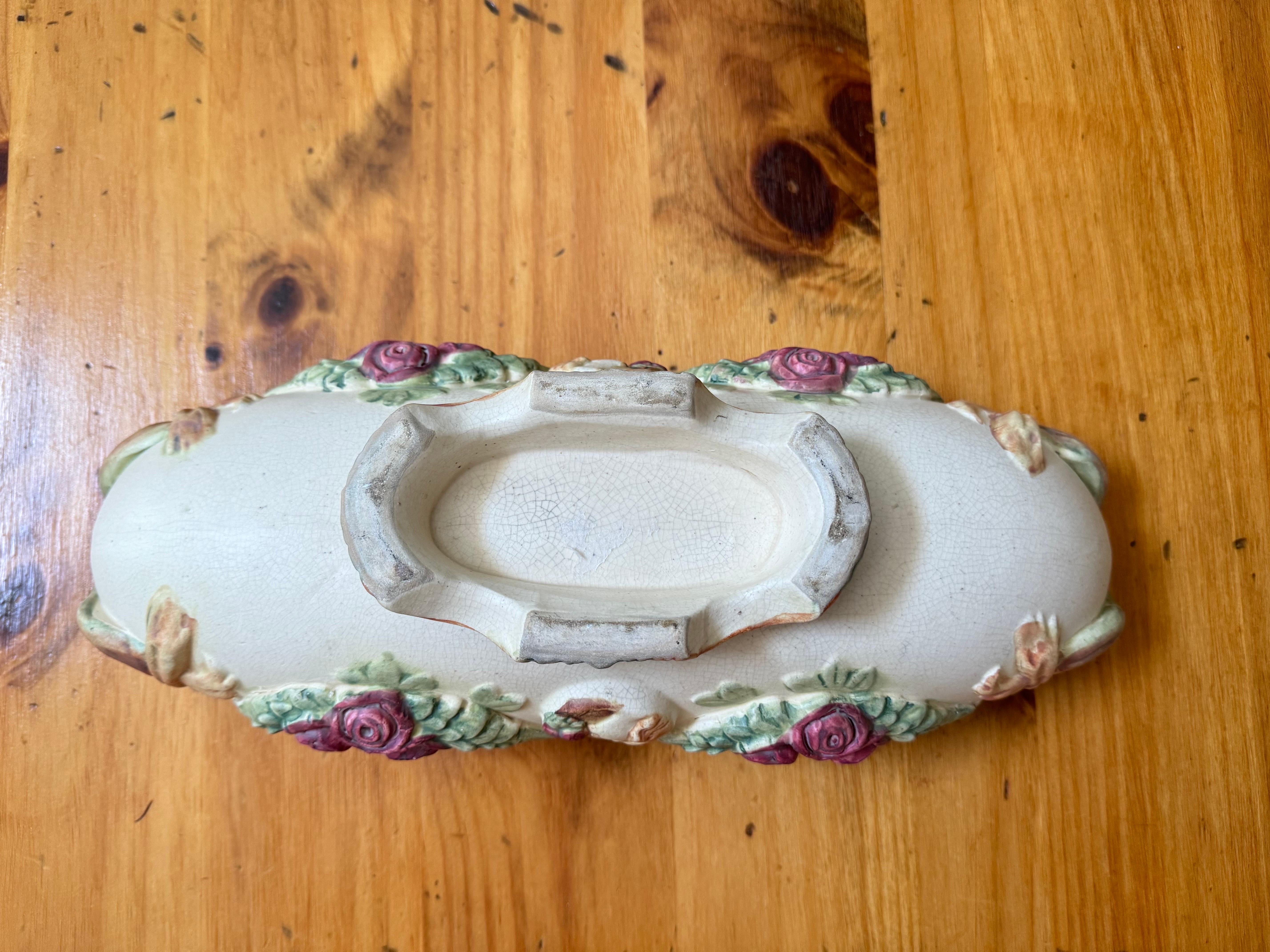 Jardinière ou compote Roma de Weller Pottery en vente 7