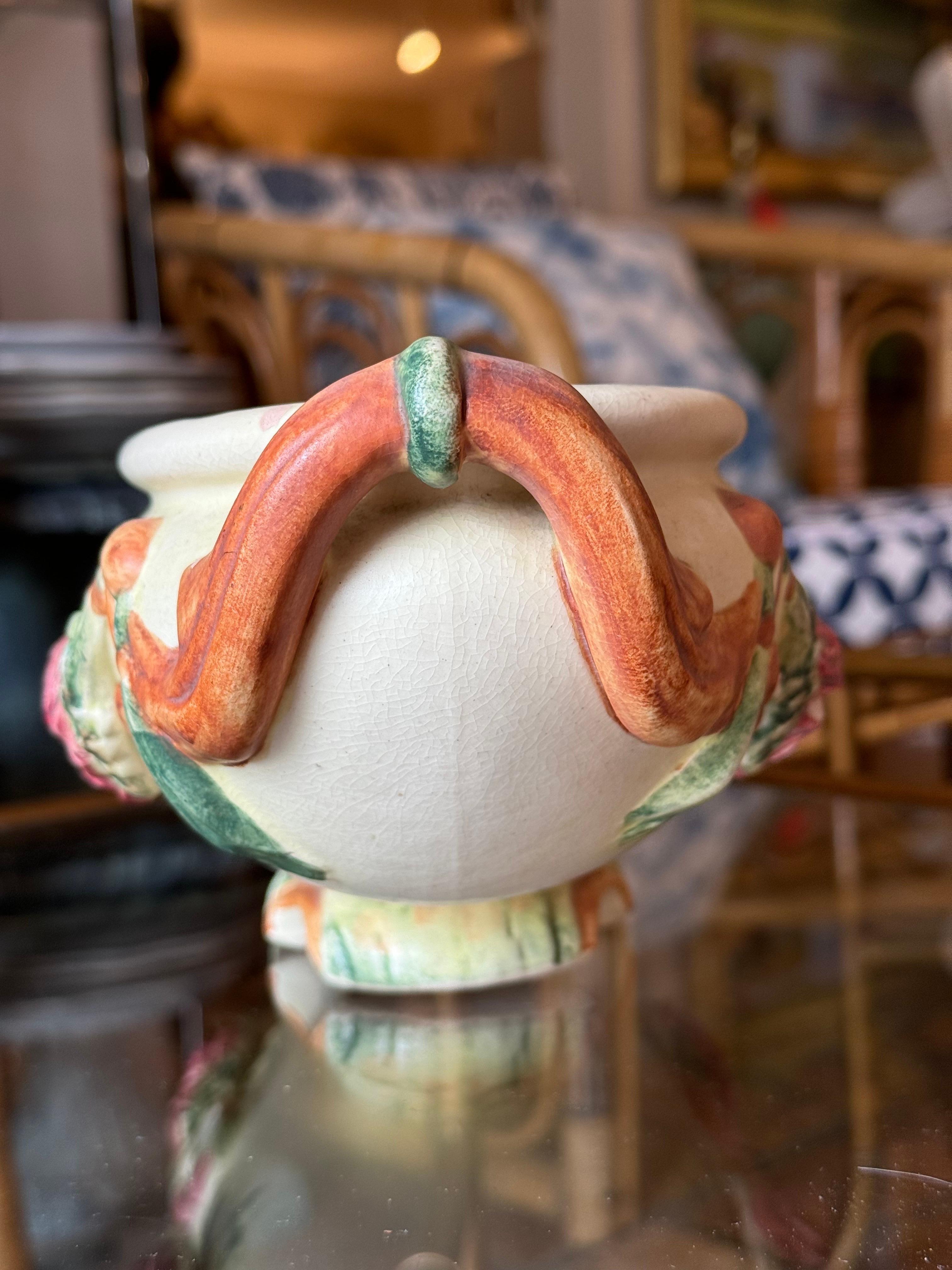 Jardinière ou compote Roma de Weller Pottery en vente 8