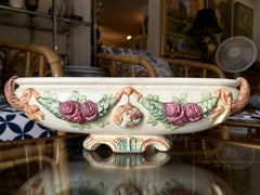 Jardinière ou compote Roma de Weller Pottery