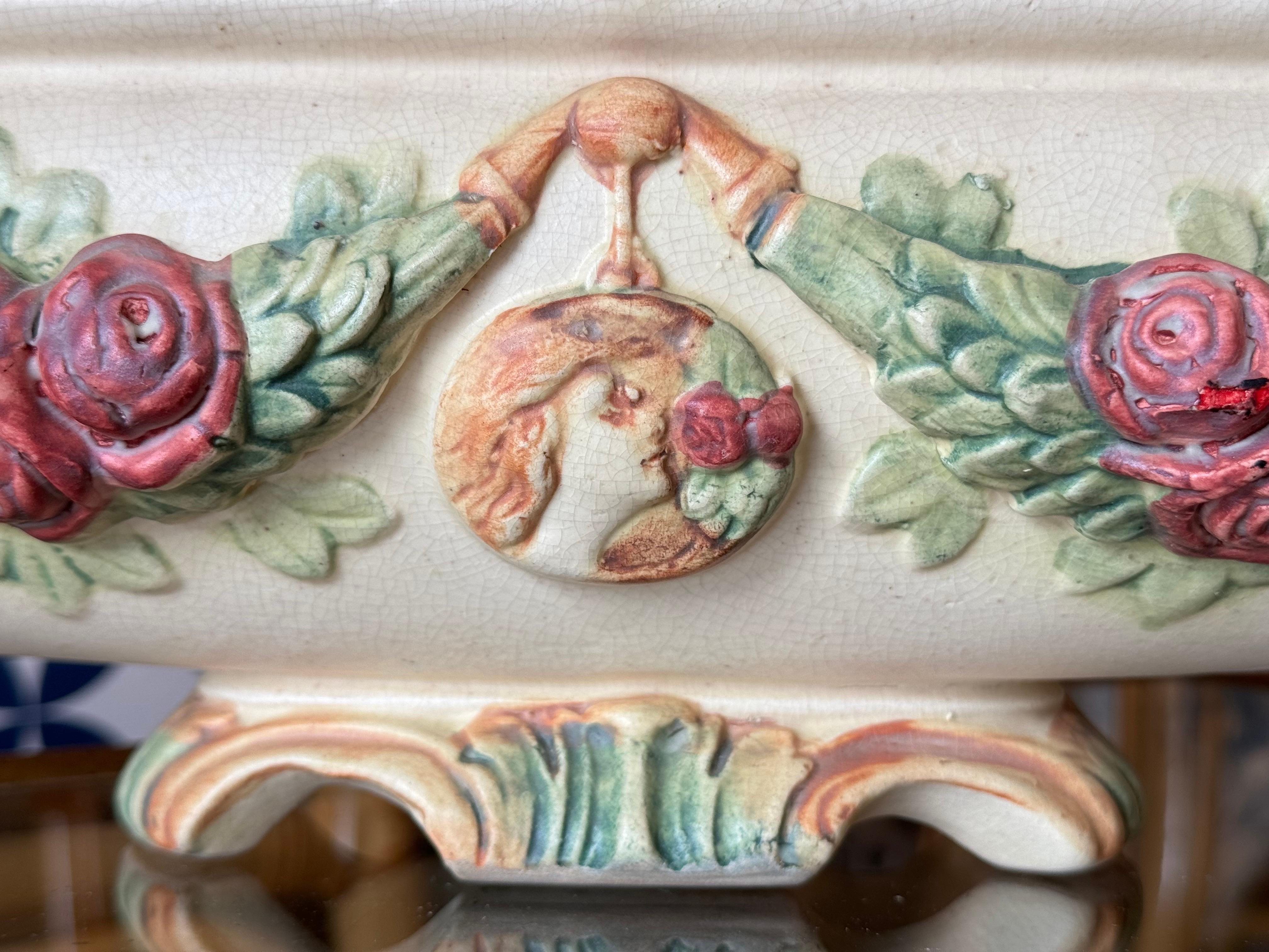 Jardinière ou compote Roma de Weller Pottery en vente 2