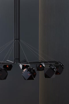 Welles Central Chandelier 12 by Alessandro Munge & Gabriel Scott